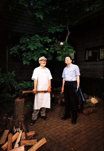 Hayao Miyazaki and Isao Takahata 