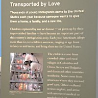 Display panel at Ellis Island