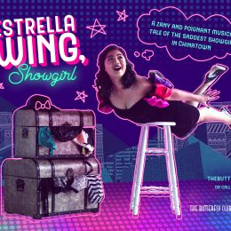Melbourne Fringe Festival, Estrella Wing, Showgirl Poster